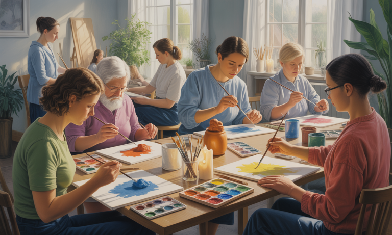L&rsquo;art-thérapie : un moyen d&rsquo;expression et de bien-être pour la santé ?